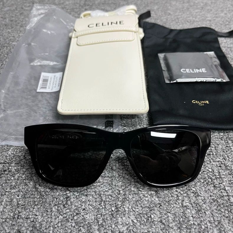 Celine Celine Black Fashion Sunglasses with Case Size ONE SIZE - 2 Thumbnail