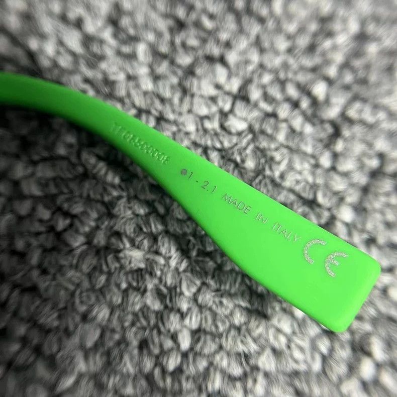 Dior Blue Logo Sunglasses with Irregular Frame