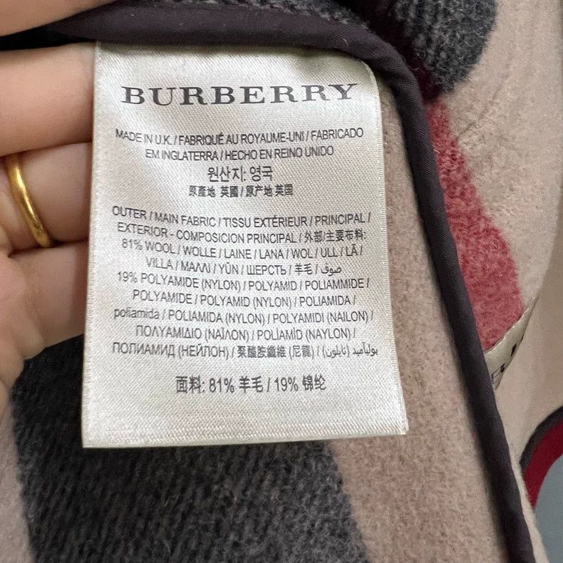 Burberry Burberry Red Short Duffle Coat Size M Size M / US 6-8 / IT 42-44 - 3 Thumbnail