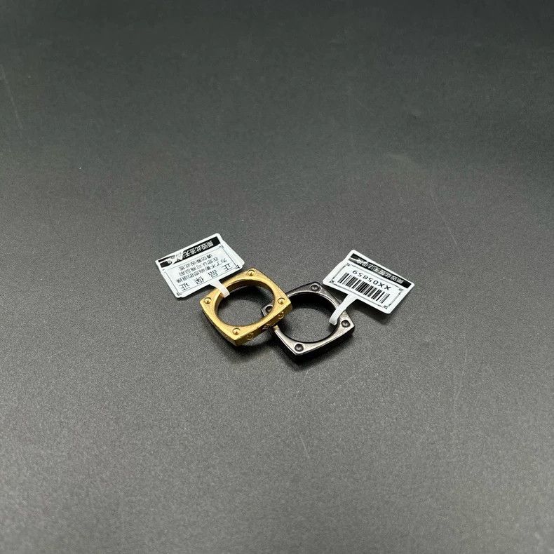 Louis Vuitton Louis Vuitton Black Gold Ring M Size Size ONE SIZE - 6 Thumbnail