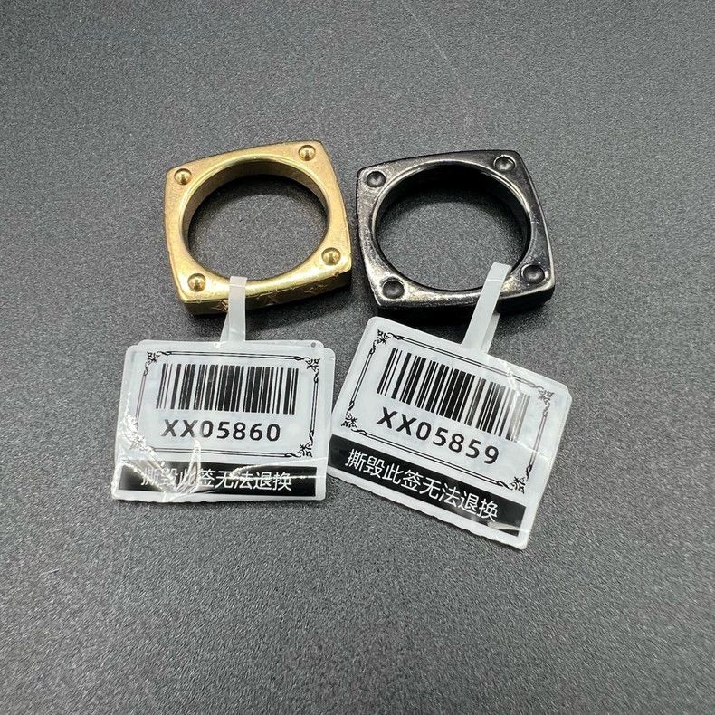 Louis Vuitton Louis Vuitton Black Gold Ring M Size Size ONE SIZE - 2 Thumbnail