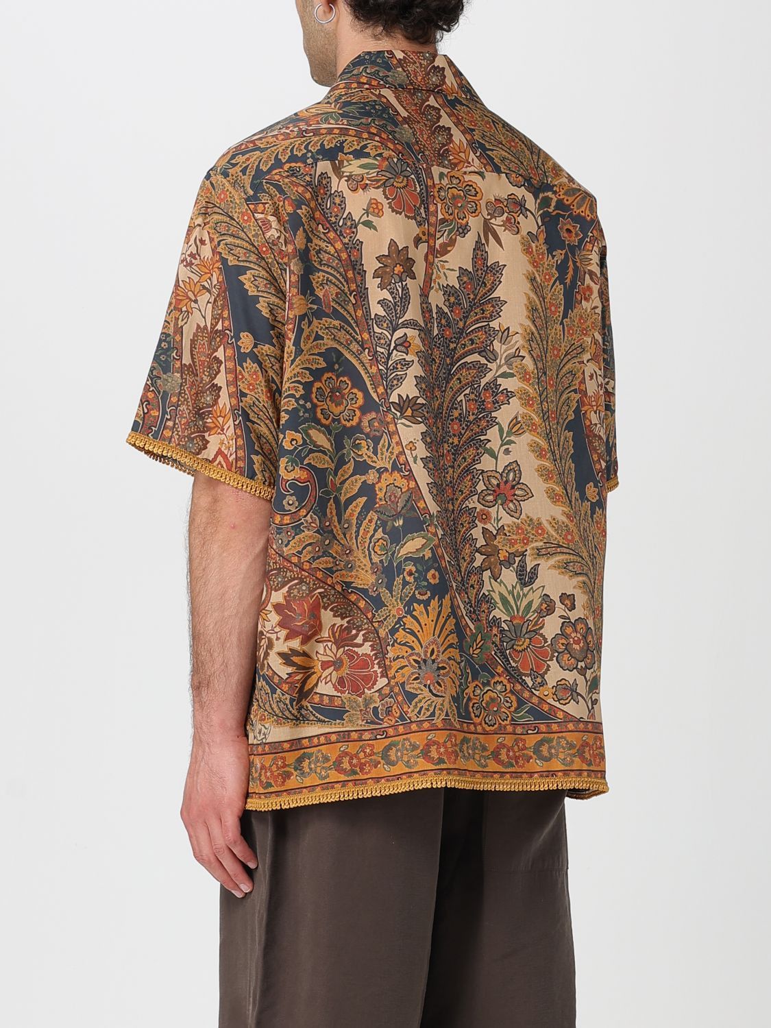 Valentino Valentino Shirt Men Beige Size US M / EU 48-50 / 2 - 3 Thumbnail