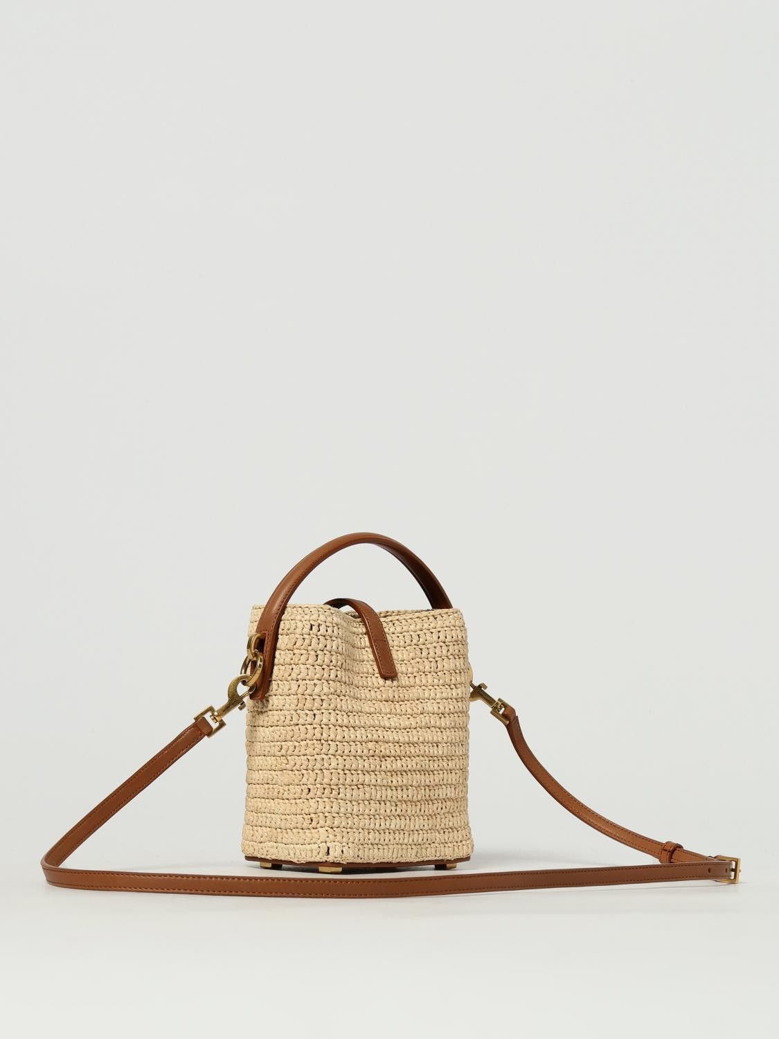 Saint Laurent Paris Saint Laurent Mini Bag Woman Natural Size ONE SIZE - 3 Thumbnail