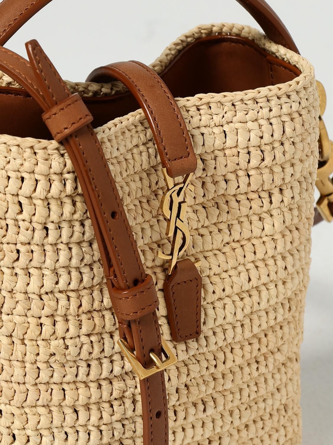 Saint Laurent Paris Saint Laurent Mini Bag Woman Natural Size ONE SIZE - 4 Thumbnail