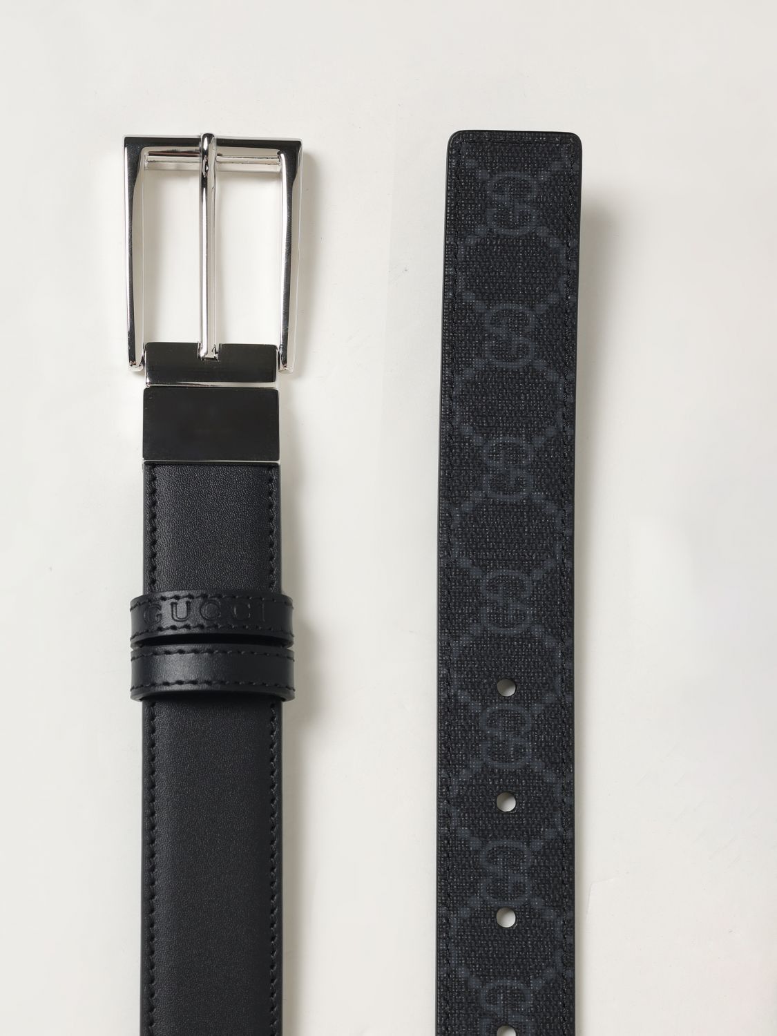 Gucci Gucci Belt Men Black Size ONE SIZE - 3 Thumbnail