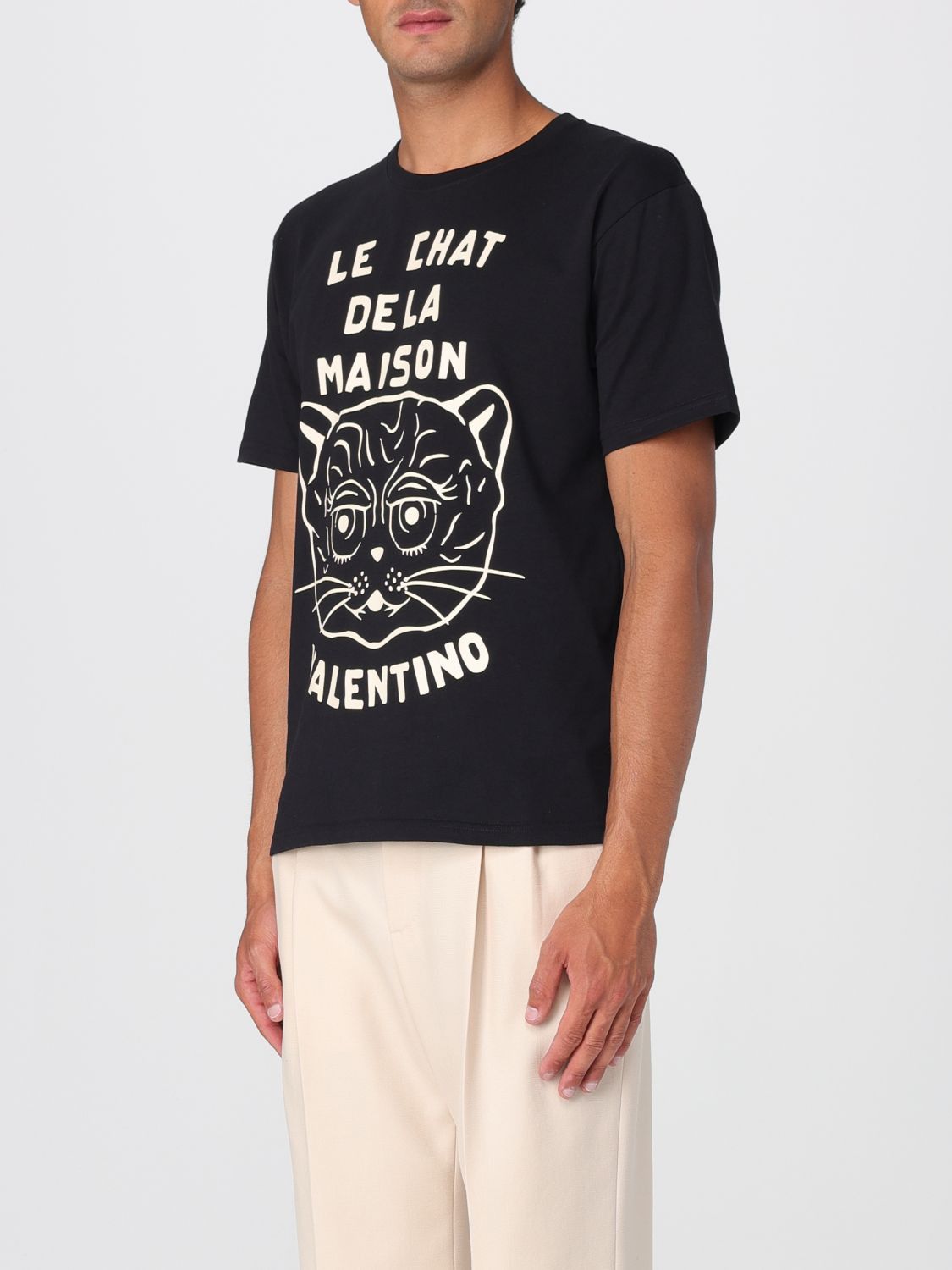 Valentino Valentino T-Shirt Men Black Size US L / EU 52-54 / 3 - 4 Thumbnail