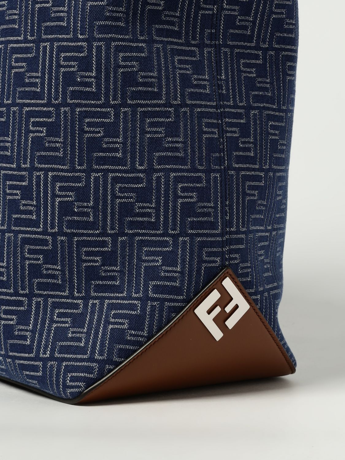 Fendi Fendi Shoulder Bag Men Blue Size ONE SIZE - 4 Thumbnail