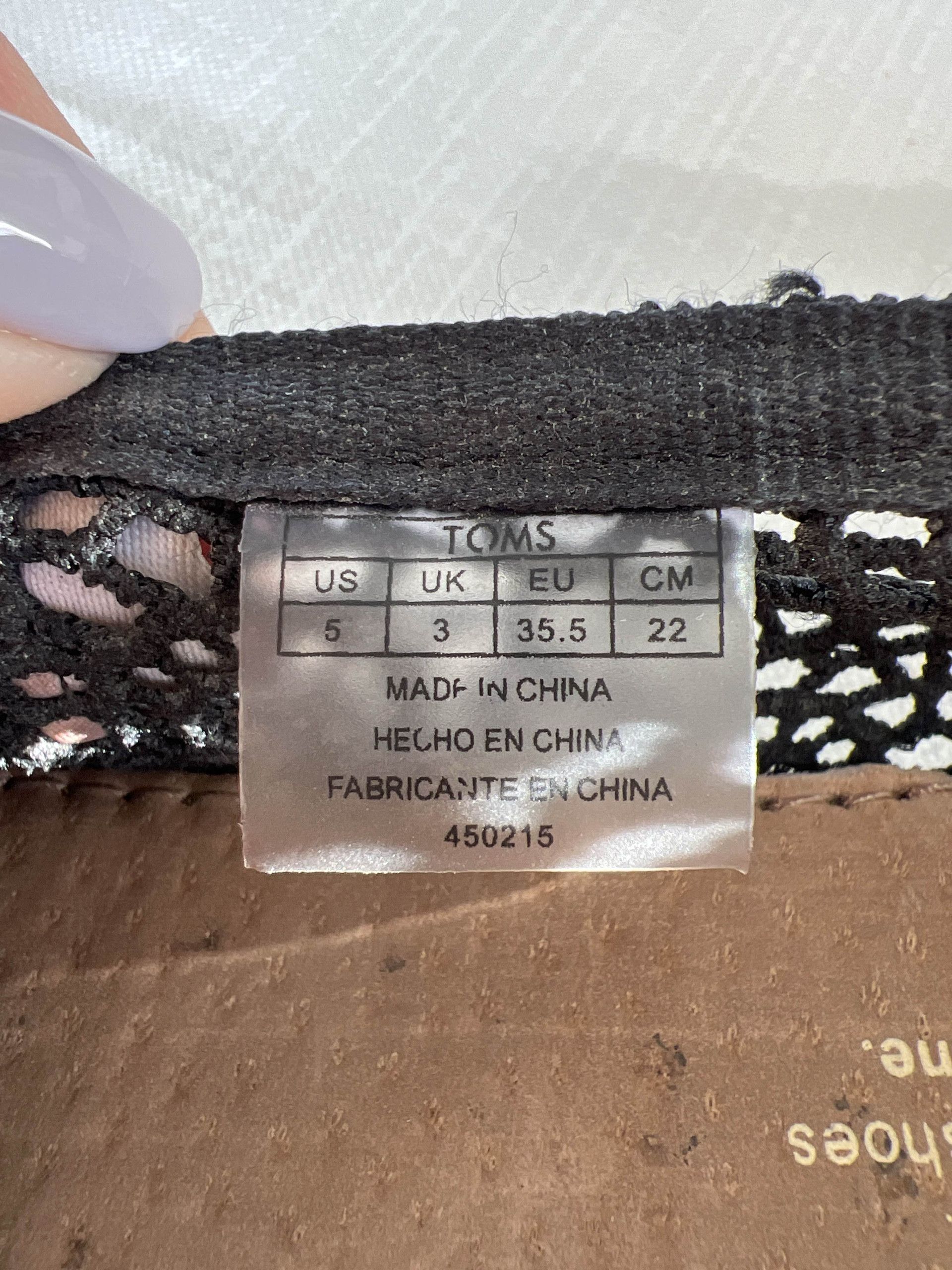 Toms Toms Ballet Flats Size US 5.5 / IT 35.5 - 4 Thumbnail
