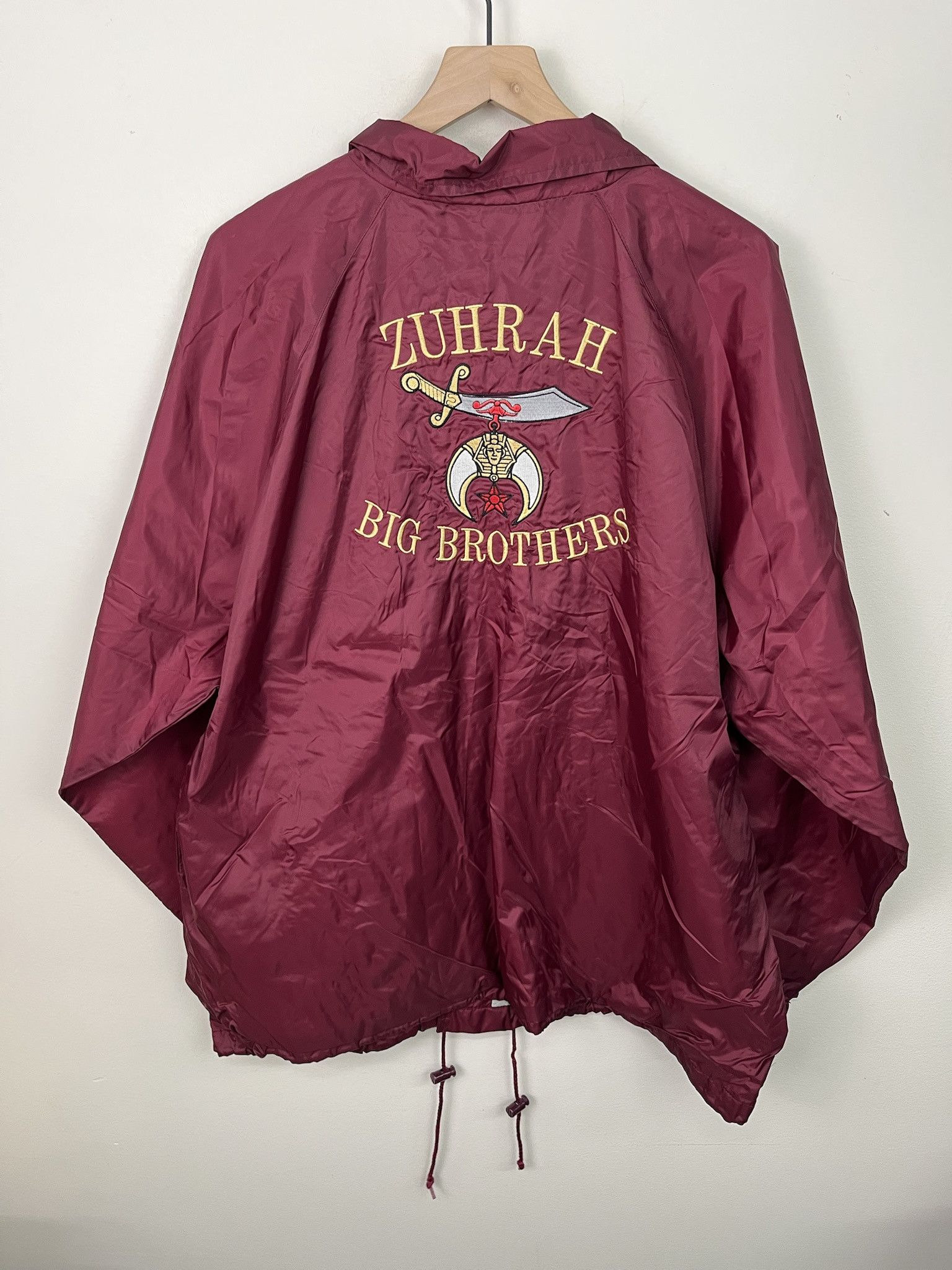 Vintage Vintage 90s Zuhura Big Brothers Scimitar Windbreaker jacket Size XL Size US XL / EU 56 / 4 - 2 Thumbnail