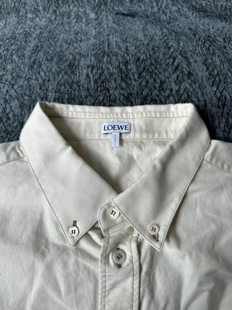 Loewe Loewe Logo Denim Shirt Jacket Size XL / US 12-14 / IT 48-50 - 3 Thumbnail