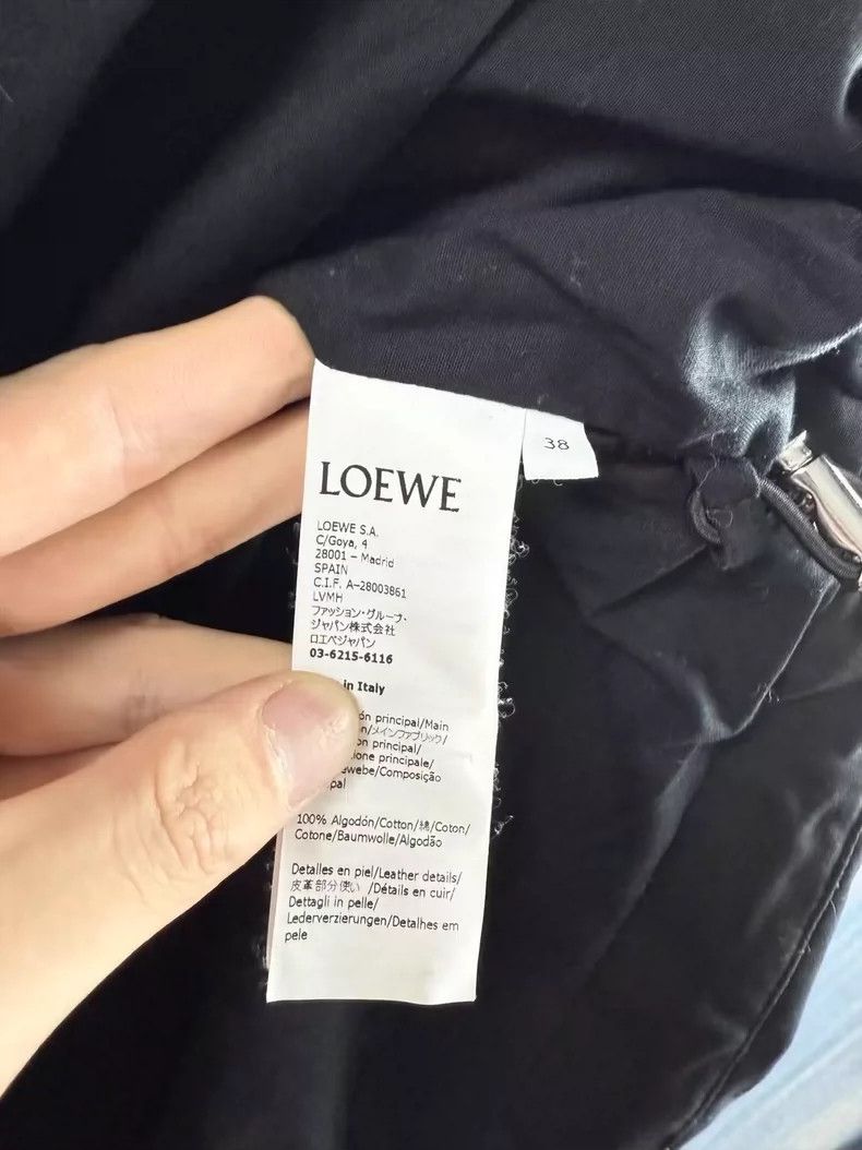 Loewe Loewe Black Padded Jacket with Zipper Size M / US 6-8 / IT 42-44 - 5 Thumbnail