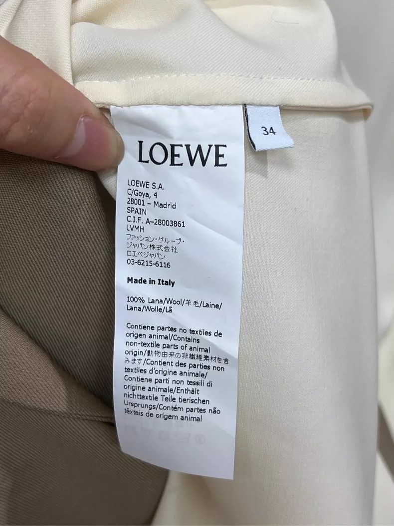 Loewe Loewe Colorblock Trench Coat Size 34 Size XS / US 0-2 / IT 36-38 - 4 Thumbnail