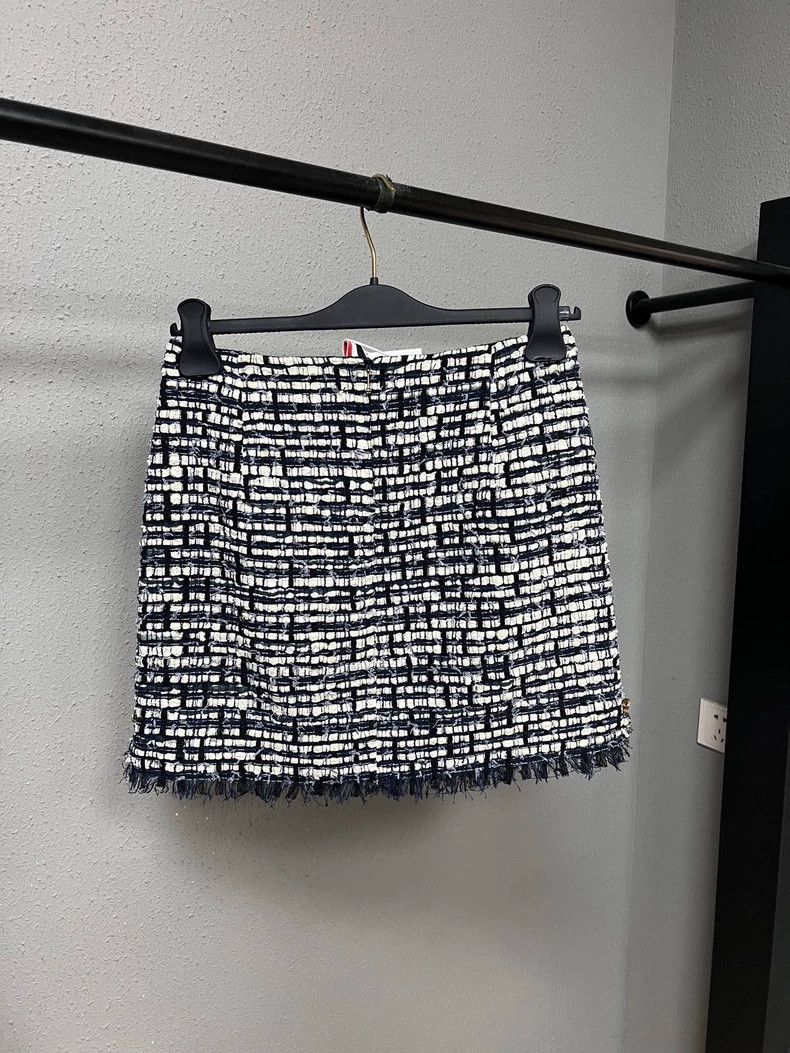 Thom Browne Thom Browne Woven Short Skirt Size 40" / US 18 - 2 Thumbnail