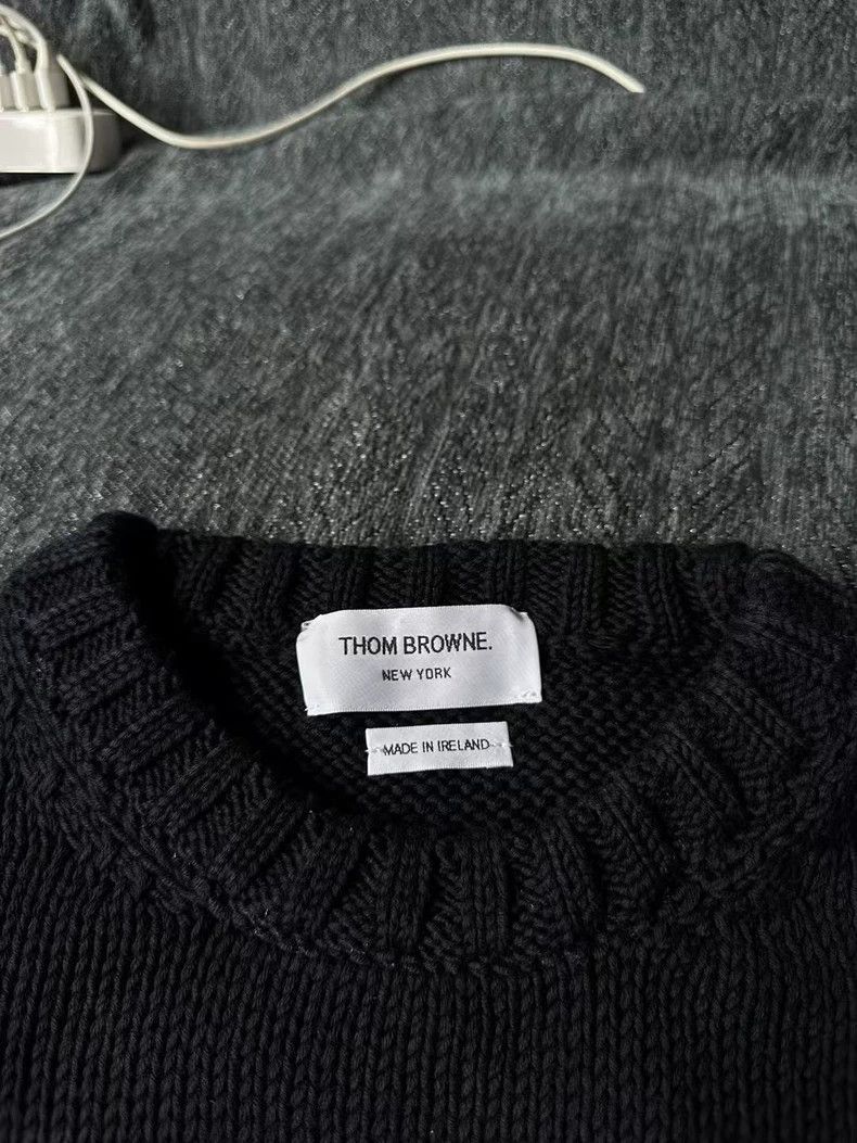 Thom Browne Thom Browne Navy Anchor Knitted Sweater Size S / US 4 / IT 40 - 3 Thumbnail
