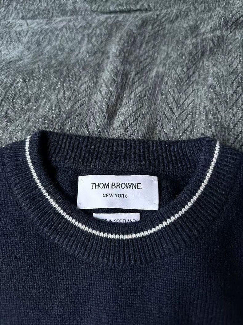 Thom Browne Thom Browne Colorblock Cashmere Sweater Size S / US 4 / IT 40 - 3 Thumbnail