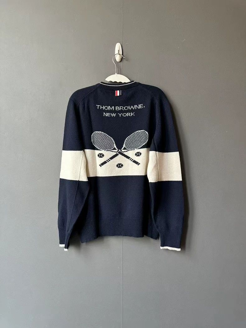 Thom Browne Thom Browne Colorblock Cashmere Sweater Size S / US 4 / IT 40 - 2 Thumbnail