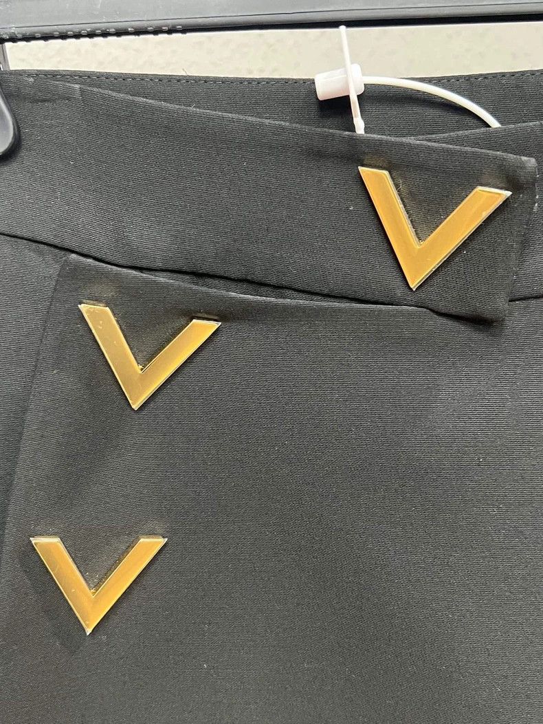 Valentino Valentino V Logo Skirt Pants Size 38" / US 16 / IT 52 - 3 Thumbnail