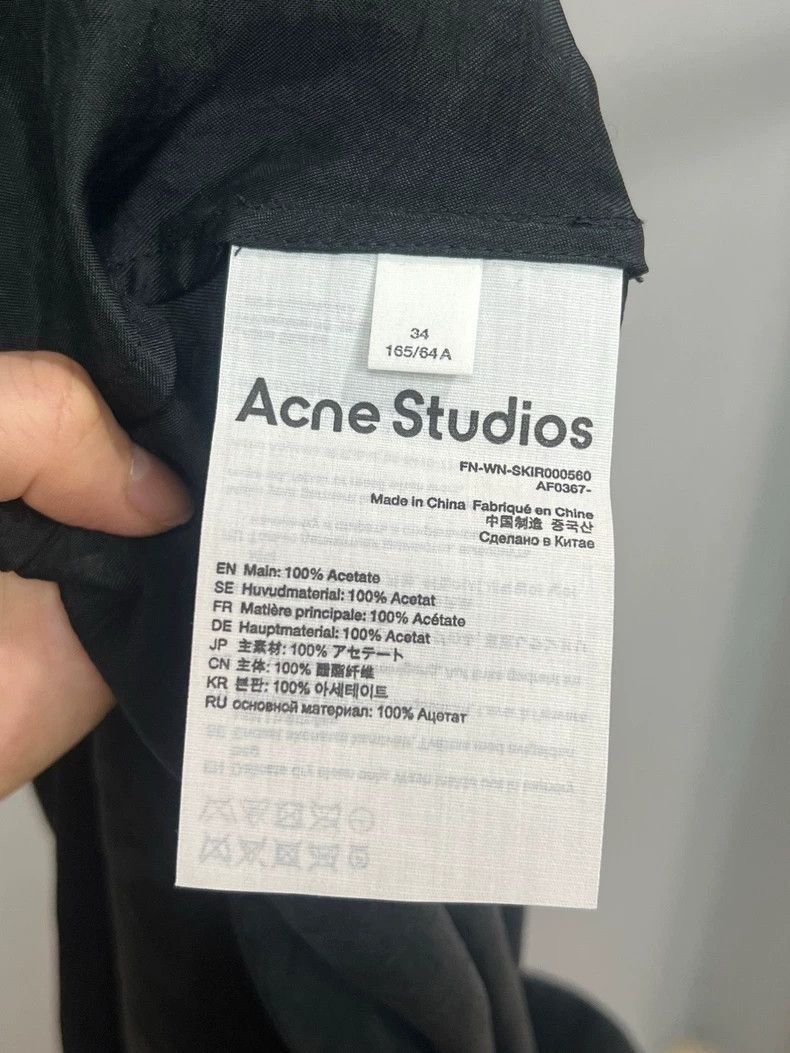 Acne Studios Acne Studios Satin Half Skirt Size 34" / US 12 / IT 48 - 3 Thumbnail