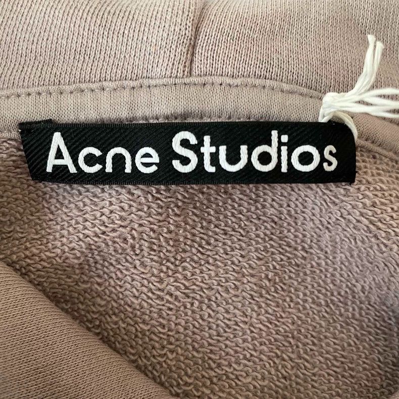 Acne Studios Acne Studios Short Gray Hooded Sweatshirt Size XS / US 0-2 / IT 36-38 - 5 Thumbnail