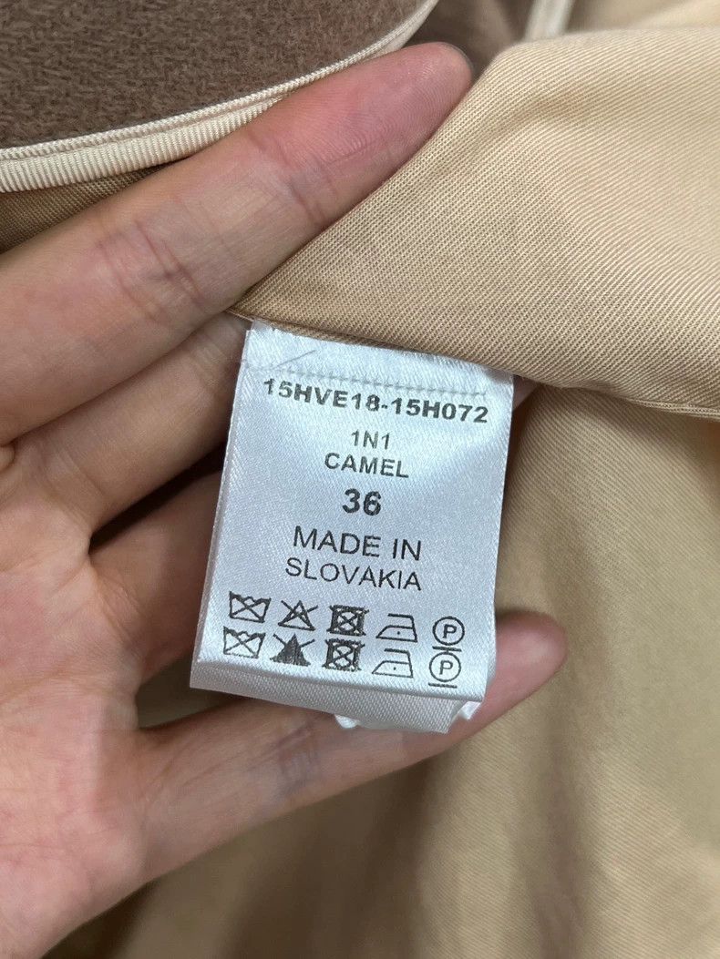 The Row Khaki Cape Coat with Buttons Size S / US 4 / IT 40 - 4 Thumbnail