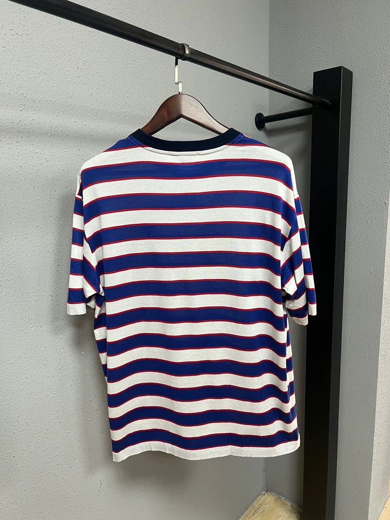 Prada Prada Navy Stripe Short Sleeve T-Shirt Size XL / US 12-14 / IT 48-50 - 2 Thumbnail