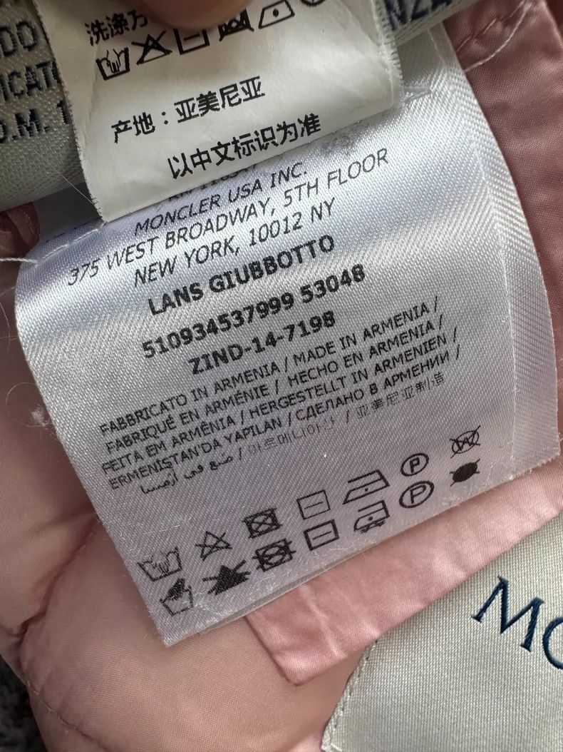 Moncler Pink Lightweight Down Jacket by Moncler Size M / US 6-8 / IT 42-44 - 6 Thumbnail