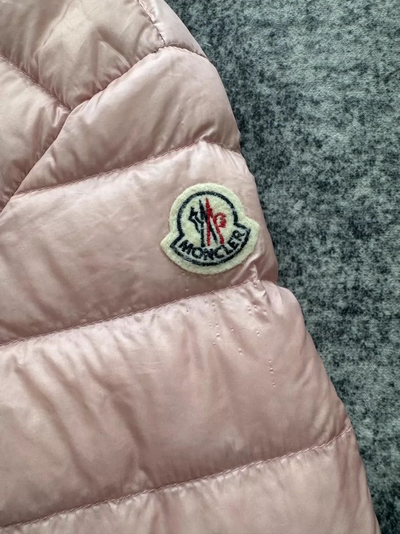 Moncler Pink Lightweight Down Jacket by Moncler Size M / US 6-8 / IT 42-44 - 3 Thumbnail