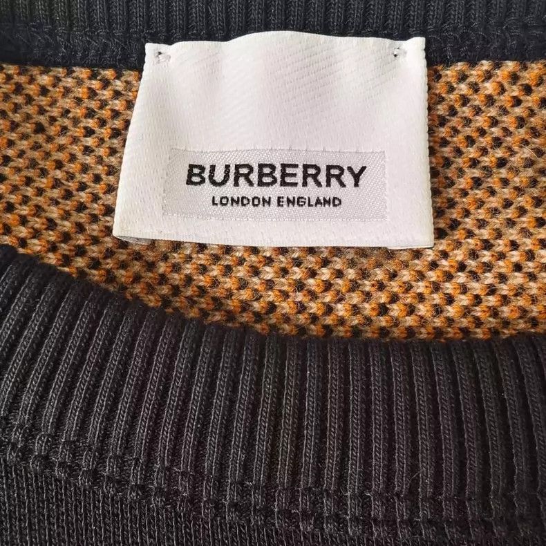 Burberry Burberry Logo Fringe Sleeve Sweatshirt Size S / US 4 / IT 40 - 3 Thumbnail