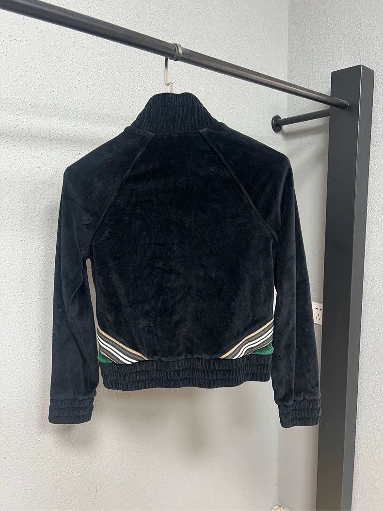 Burberry Burberry Striped Velvet Jacket in Black Size XS / US 0-2 / IT 36-38 - 2 Thumbnail