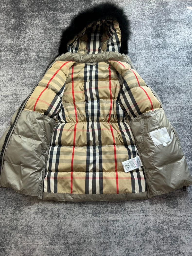 Burberry Burberry Kids Down Jacket with Checked Lining Size XL / US 12-14 / IT 48-50 - 5 Thumbnail