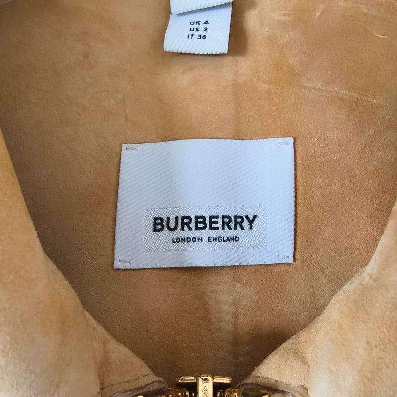 Burberry Burberry New Leather Trench Coat Jacket Size XS / US 0-2 / IT 36-38 - 3 Thumbnail