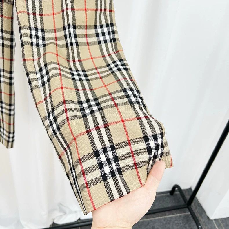 Burberry Burberry Classic Plaid Wool Casual Pants Size 22" - 3 Thumbnail