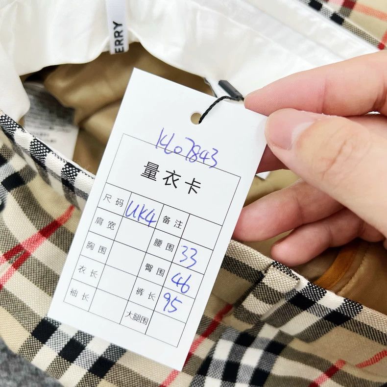 Burberry Burberry Classic Plaid Wool Casual Pants Size 22" - 5 Thumbnail