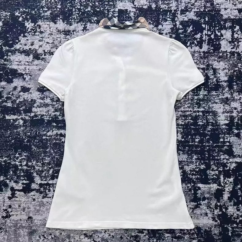 Burberry Burberry Polo Shirt with Check Collar Size XS / US 0-2 / IT 36-38 - 2 Thumbnail