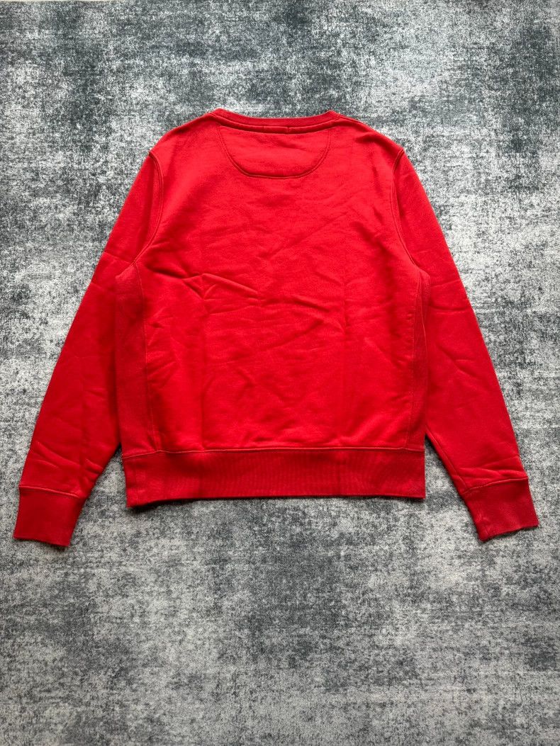 Burberry Burberry Red Sweatshirt with Horse Logo Size L / US 10 / IT 46 - 2 Thumbnail