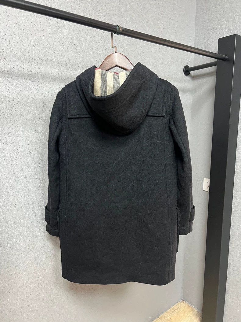 Burberry Burberry Black Wool Duffle Coat Size S / US 4 / IT 40 - 2 Thumbnail