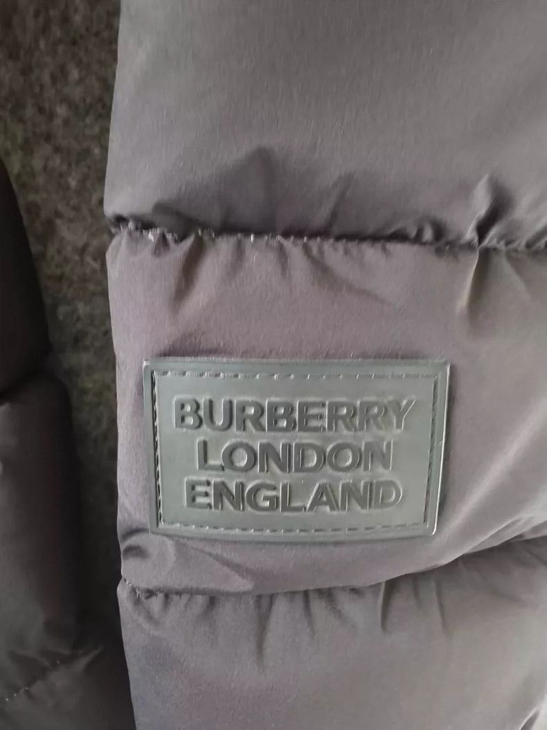 Burberry Burberry Long Black Down Jacket with Hood Size L / US 10 / IT 46 - 5 Thumbnail