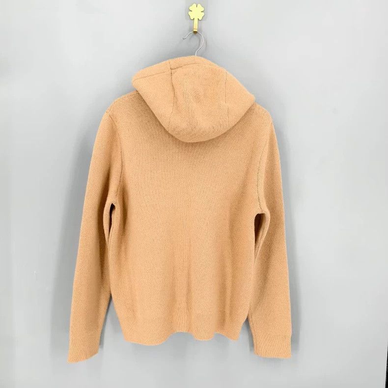 Burberry Burberry Beige Wool Knitted Hoodie Size M / US 6-8 / IT 42-44 - 2 Thumbnail