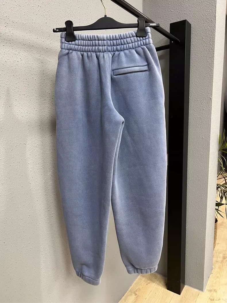 Alexander Wang Alexander Wang Fog Blue Logo Sweatpants Size 22" - 2 Thumbnail