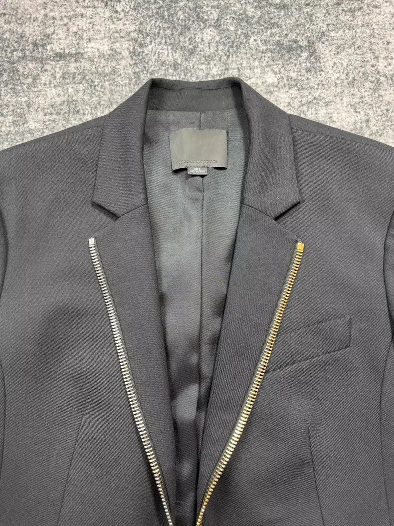 Alexander Wang Alexander Wang Women's Zipper Blazer Jacket Size S / US 4 / IT 40 - 2 Thumbnail