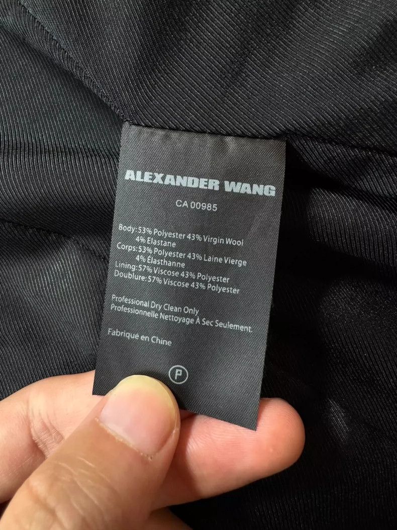 Alexander Wang Alexander Wang Women's Zipper Blazer Jacket Size S / US 4 / IT 40 - 4 Thumbnail