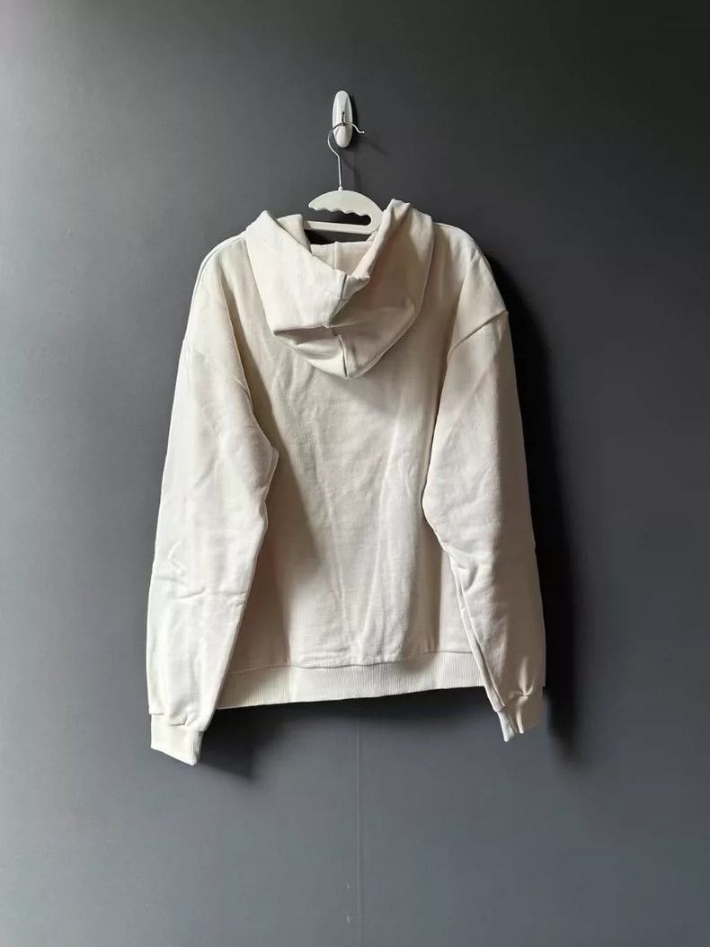 Celine Celine Logo Hoodie in Off White Color Size M / US 6-8 / IT 42-44 - 2 Thumbnail