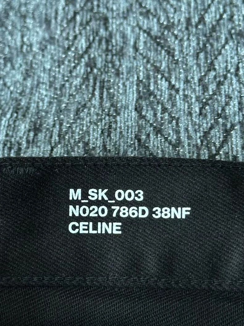 Celine Celine Black Denim Pants Size 28 Size 28" / US 6 / IT 42 - 3 Thumbnail