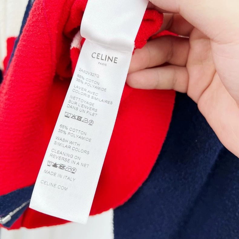 Celine Celine Color Block Hooded Zipper Jacket Size S / US 4 / IT 40 - 7 Thumbnail