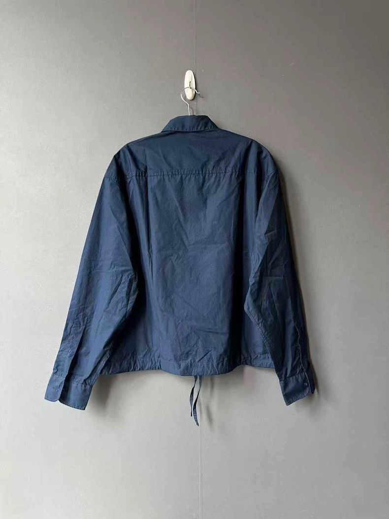 AMI Navy Heart Shirt Jacket Size L / US 10 / IT 46 - 2 Thumbnail