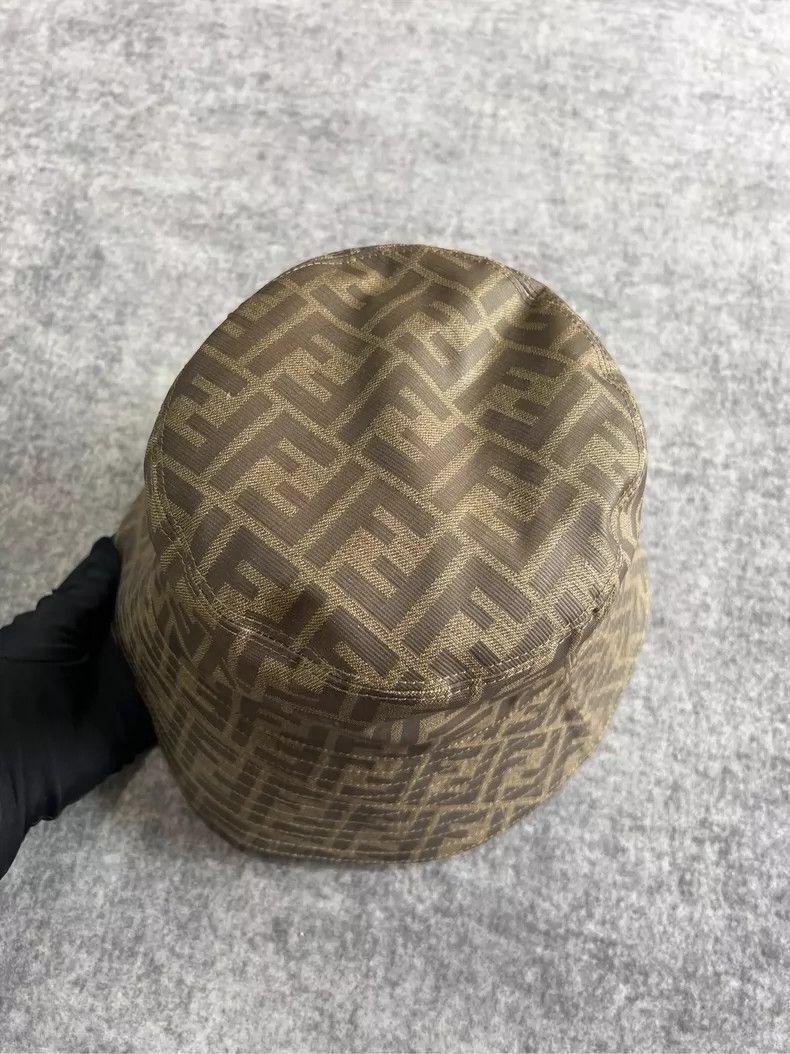 Fendi Fendi Monogrammed Fisherman Hat Size ONE SIZE - 3 Thumbnail