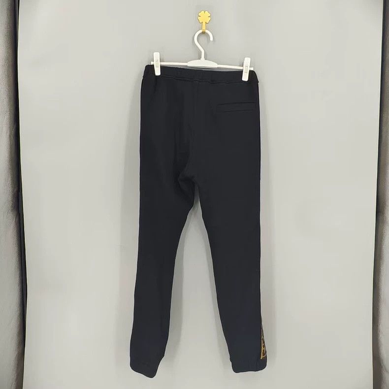 Fendi Fendi Black Side Stripe Athletic Pants Size 36" / US 14 / IT 50 - 2 Thumbnail