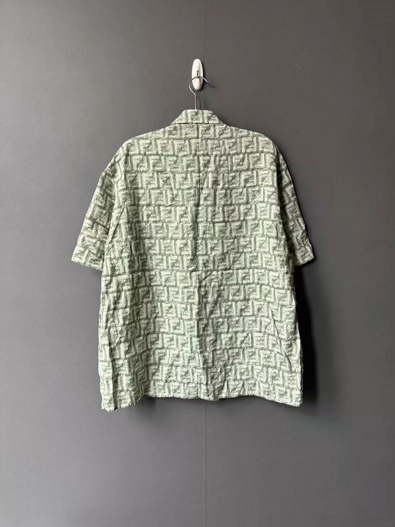Fendi Fendi All-Over Print Short Sleeve Shirt Size M / US 6-8 / IT 42-44 - 2 Thumbnail