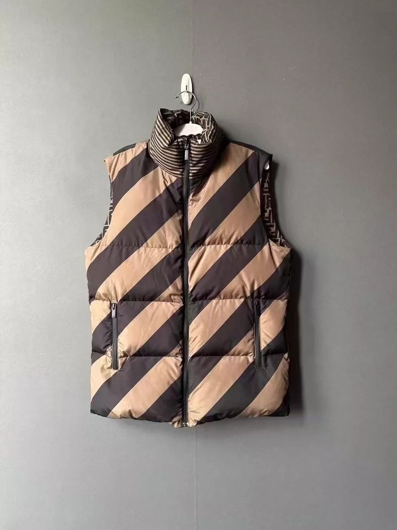 Fendi Fendi Reversible Down Vest Size 44 Size L / US 10 / IT 46 - 3 Thumbnail