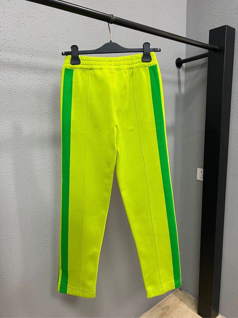 Bottega Veneta Bottega Veneta Green Stripe Sweatpants Size 22" - 2 Thumbnail